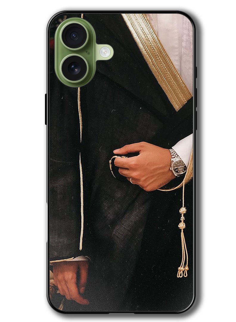 Theodor Case Compatible with Apple iPhone 17 6.3 Inch Protection Shockproof Bumper Cover Arab Style - Image 1