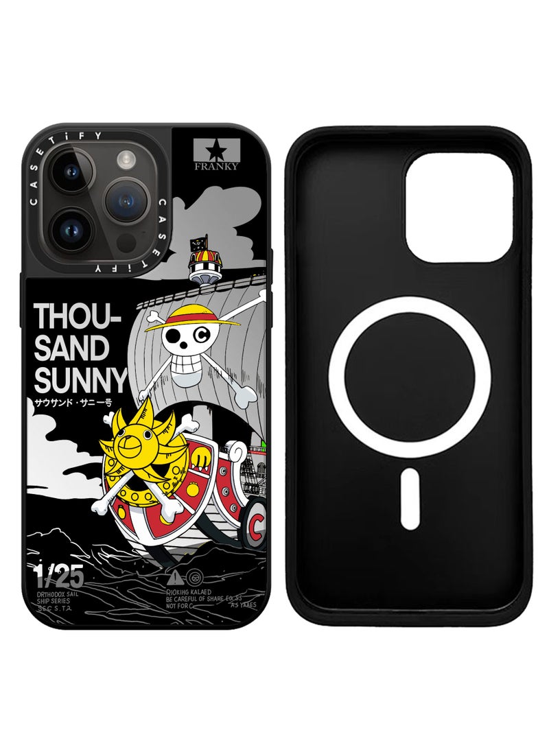 Casetify - Apple iPhone 14 Pro Case Pirate King Magnetic Adsorption Phone Cover - Mirror Face - Image 1