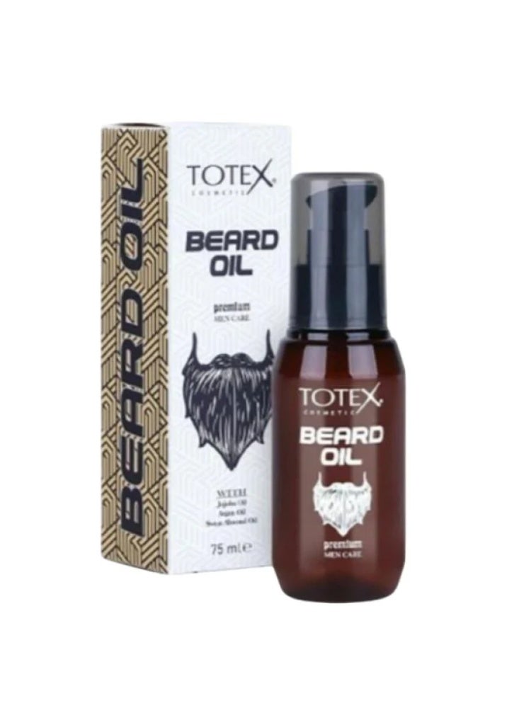 Beard Oil With Jojoba Argan And Sweet Almond 75ml