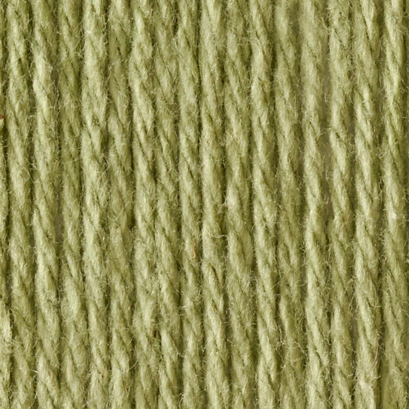 Lily Sugar 'N Cream The Original Solid Yarn, 2.5oz, Medium 4 Gauge, 100% Cotton - Sage Green - Machine Wash & Dry - Image 2