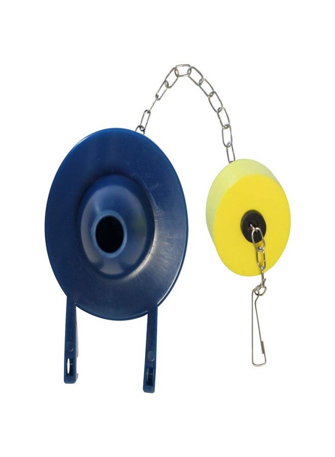 Korky 65BP Toilet Flapper for Briggs Vacuity Toilet Repairs and Replacement, Blue and Yellow - Image 3