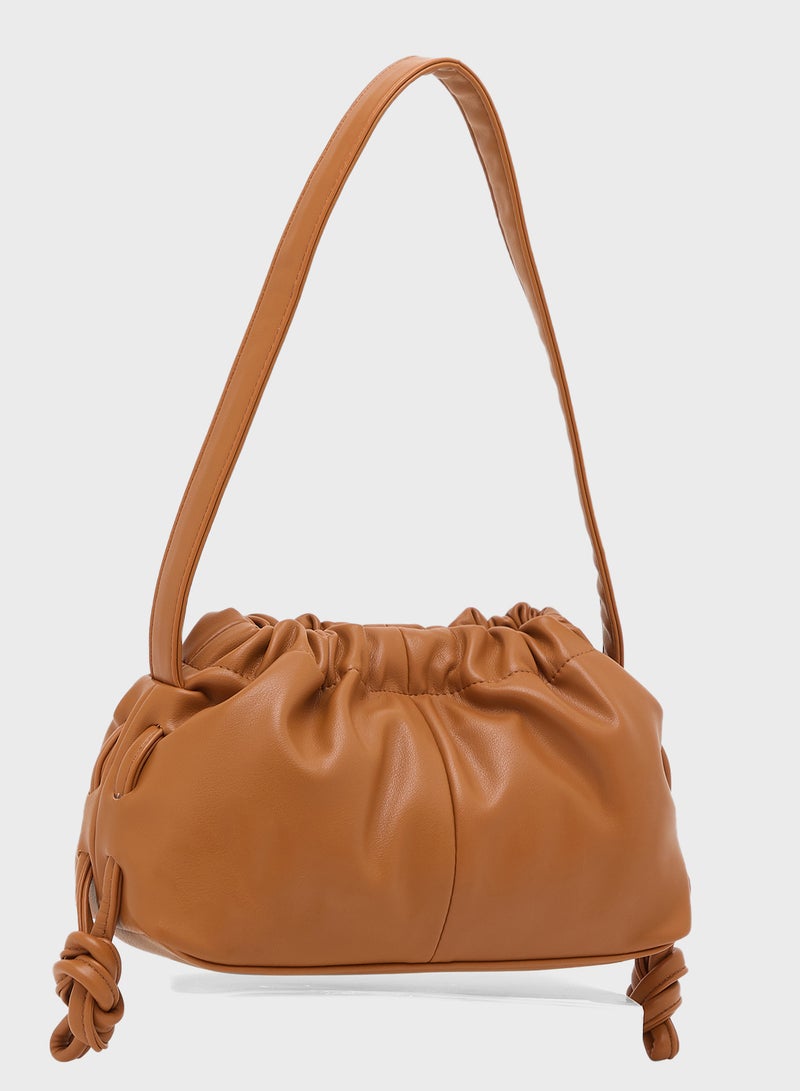 Ginger Textured Bucket Bag - Image 3