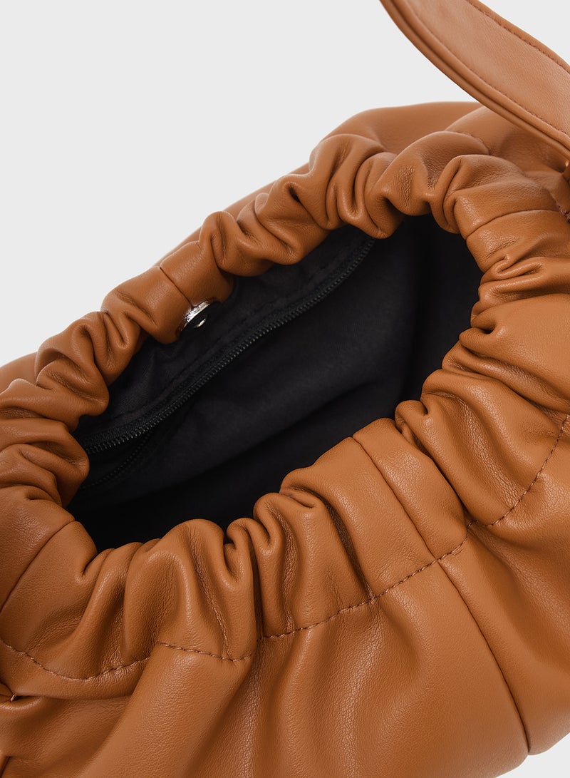 Ginger Textured Bucket Bag - Image 5