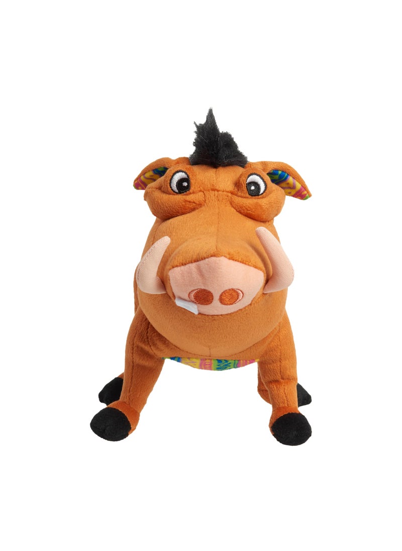 Just Play Just Play Disney The Lion King 30th Anniversary Pumbaa Small Plush Stuffed Animal, Warthog, Kids Toys for Ages 2 Up  - Image 1