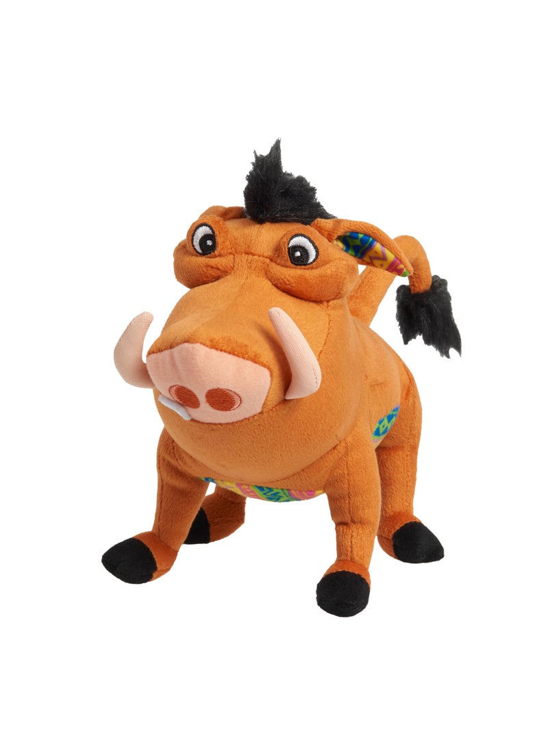 Just Play Just Play Disney The Lion King 30th Anniversary Pumbaa Small Plush Stuffed Animal, Warthog, Kids Toys for Ages 2 Up  - Image 3