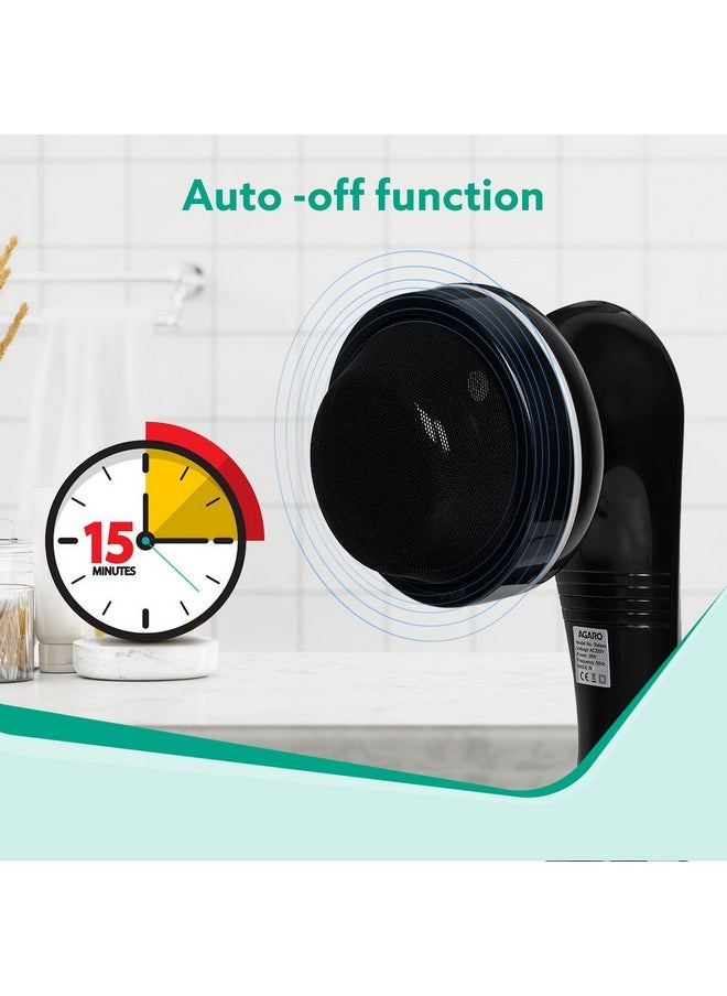AGARO - Relaxo Electric Handheld Full Body Massager With 8 Massage Heads 5 Mode & 6 Speed Settings For Pain Relief & Relaxation (Black) Back Leg & Foot. - Image 1