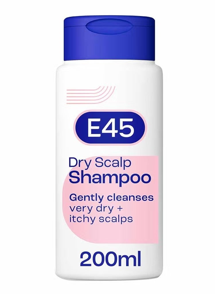 e45 Dry Scalp Hair Shampoo Gentle Cleanse Very Dy Itchy ad Flaky Scalp 200 ml