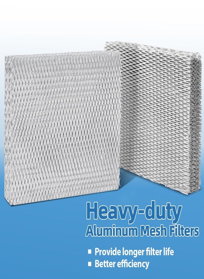 ALOCS 35 Water Panel Humidifier Filter Pad Replacement for Aprilaire 600 600A 600M 700 700A 700M 760 760A 768 350 360 560 560A 568 Whole House Humidifiers; Furnace Humidifier Filter(2 Pack Aluminum Mesh) - Image 3