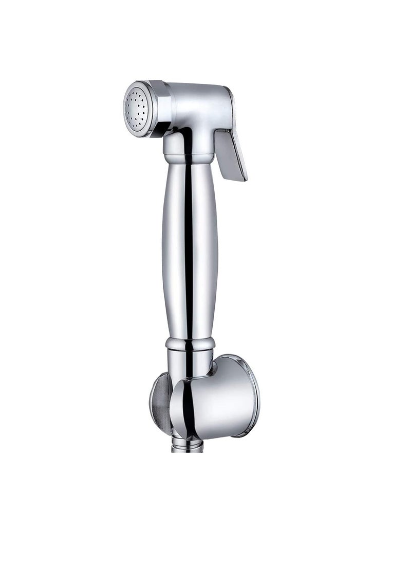 Danube Home Brass Milano Luxury Brass Shattaf Set Chrome - Image 2