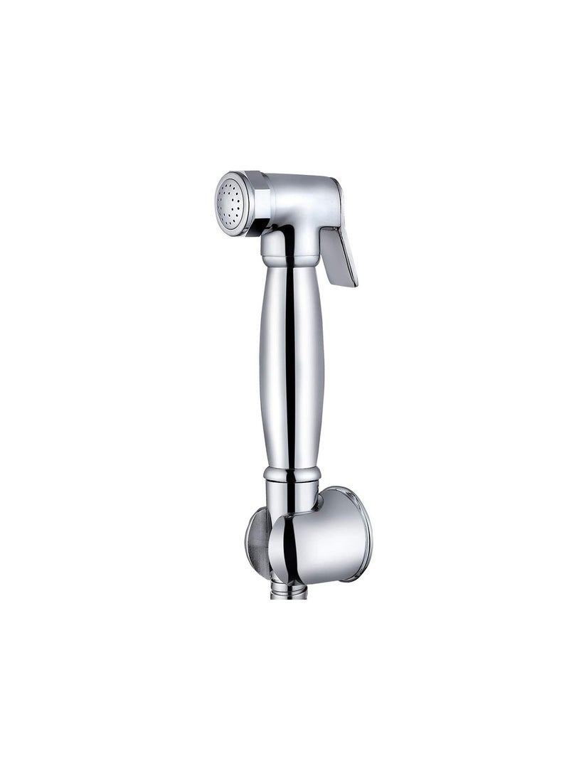 Danube Home Brass Milano Luxury Brass Shattaf Set Chrome - Image 3