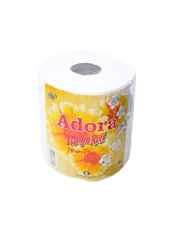 Adora Sterilized Mega Roll Super Absorbant Kitchen Towel- 150mtrsX2PLY - Image 2