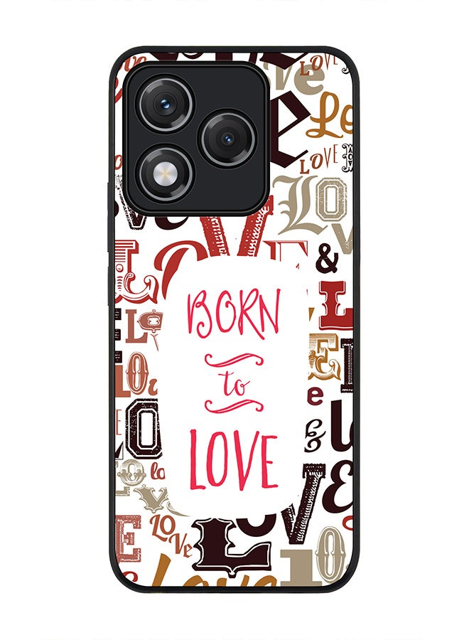 Stylizedd For Honor 400 Lite Case,Slim fit Camera Protection, Shockproof Thin Phone cover  - Born To Love