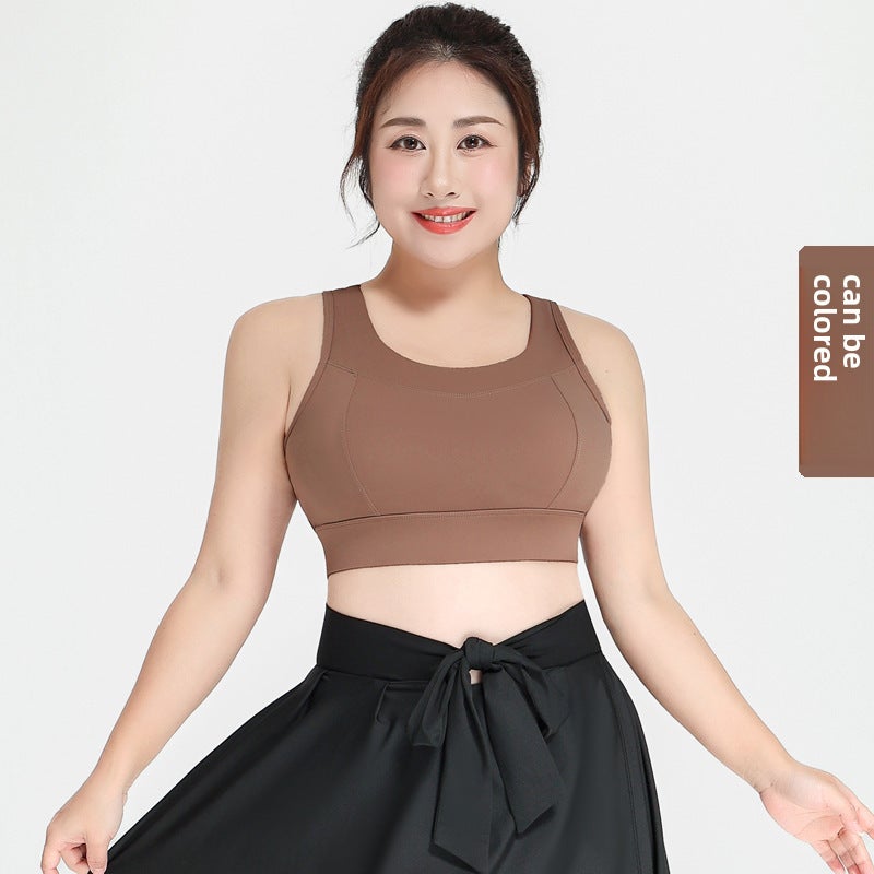 New Easy-On Sports Bra Yoga Slimming Ventilated Workout Vest ink black - Image 4