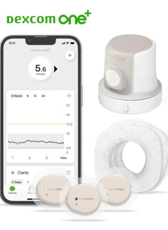 ديكسكوم ون بلس Dexcom One+ جهاز المراقبة المستمرة للسكر – عدد 2 حساس - Image 2