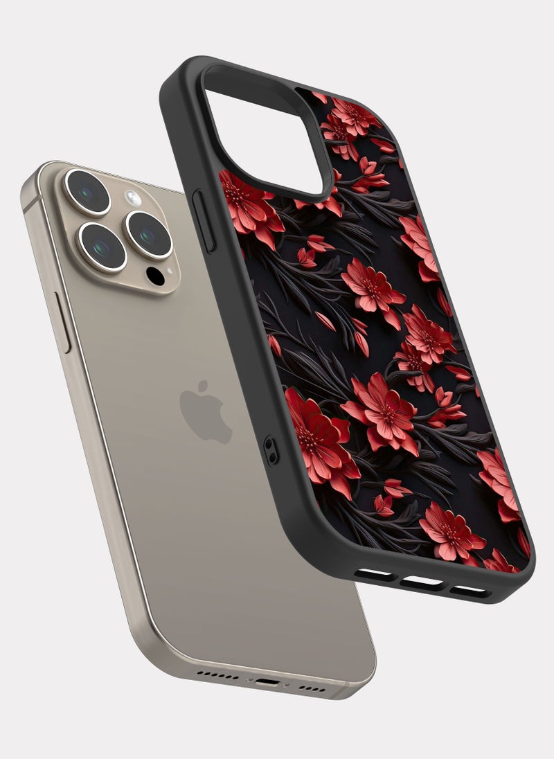 PXLAAT iPhone 15 Pro Max case cover Flowers - Image 2