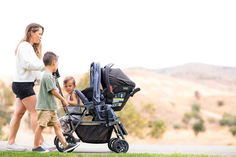 Joovy Caboose UL Rear Seat, Jet - Image 4