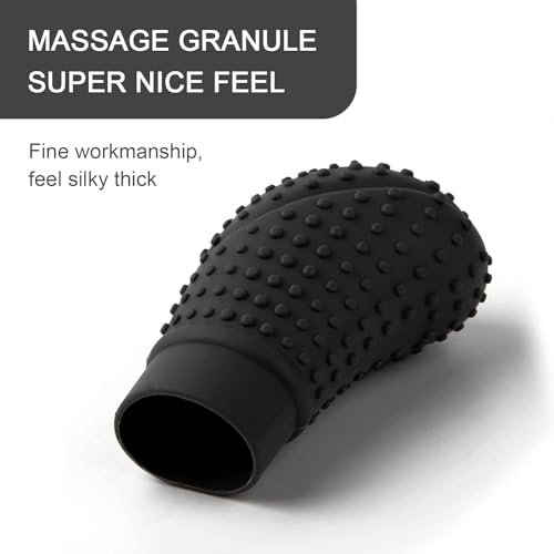 SARTE Car Gear Knob Protector Silicone Gear Shifter Cover for Anti-Scratch Car Gear Knob Cover and Dust Proof Nonslip Gear Cover for Car Universal Fit Silicon Car Gear Knob Stylish- Hockey (Black) - Image 3