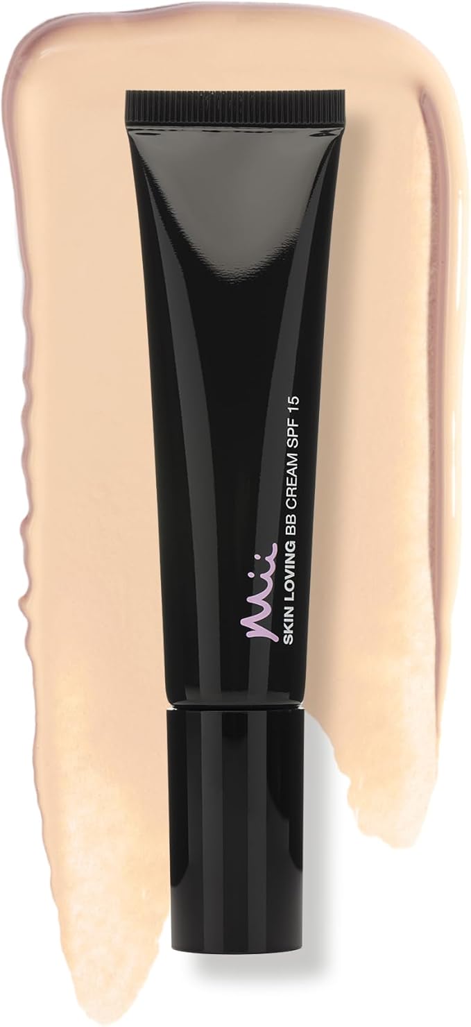Mii Cosmetics SkinLoving BB Cream SPF 15 AntiAging AminoRich Soy Extracts Nourishing Moisturising with Builtin Primer Radiantly Fair - Image 1