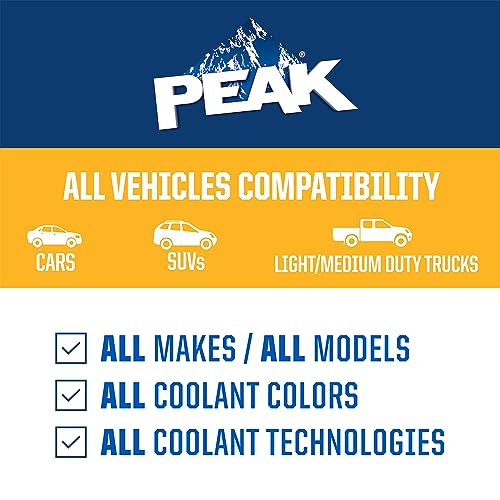 PEAK Global Lifetime Concentrate Antifreeze and Coolant for All Vehicles, 1 Gal. - Image 2