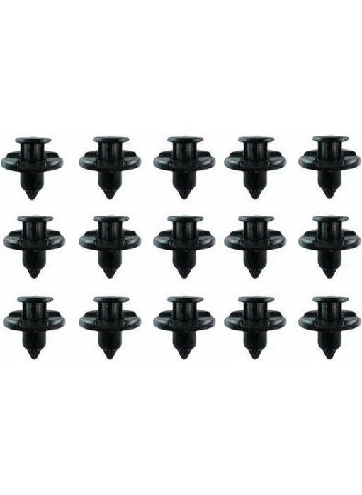 MTC Clip 01553-09321 Nissan Mitsubishi MR328954 Toyota Renault Kadjar 15 Pcs 