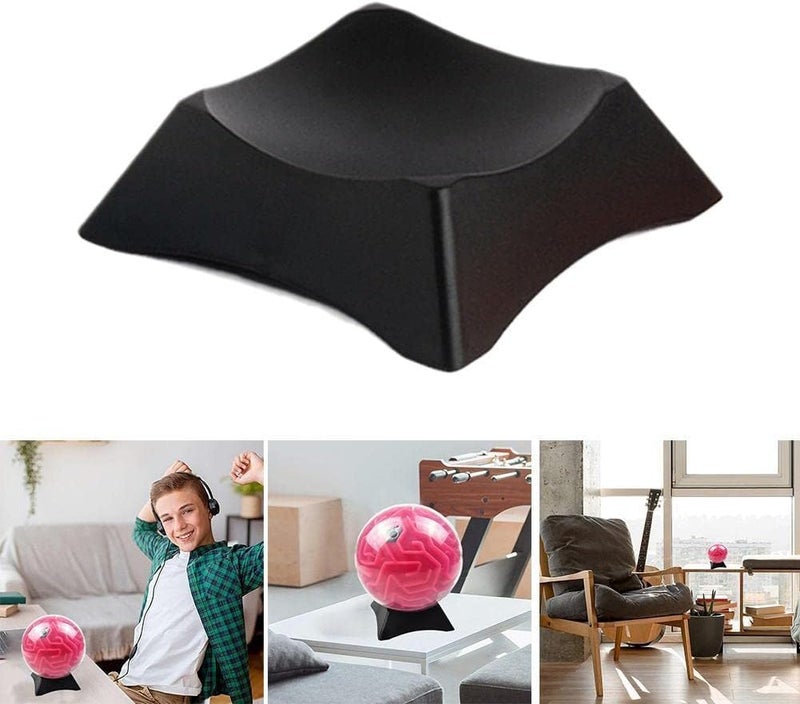 woobles Plastic Ball Stand Basketball Football Soccer Rugby Plastic Display Holder for Box Gadget Case Accessories Decor Convenient Home - Image 4