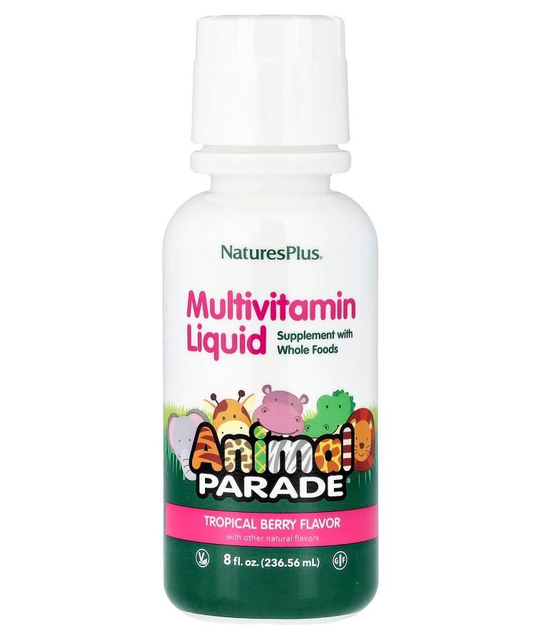 مكملات الفيتامينات المتعددة السائلة من أنيمال باريد® بنكهة التوت الاستوائي 8 أونصة سائلة (236.56 مل)