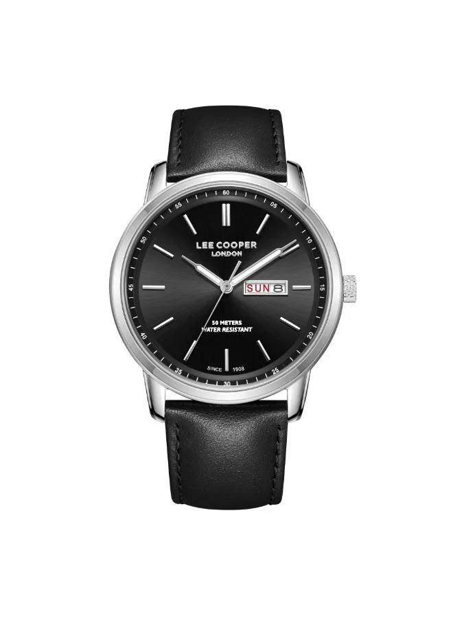 Lee Cooper Men's Leather Analog Watch LC08235.351 - 42 mm
