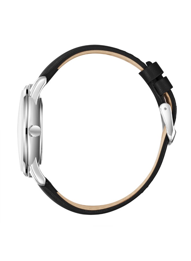 لي كوبر ساعة جلدية رجالية بعقارب . -  مم - Image 3