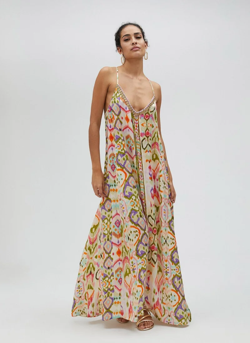 Lola Casademunt Long printed dress