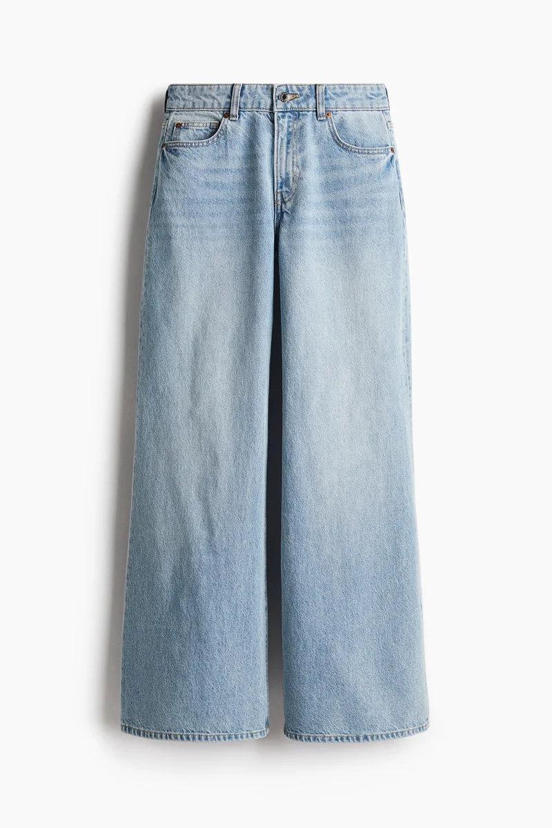 H&M Flared Regular Jeans
