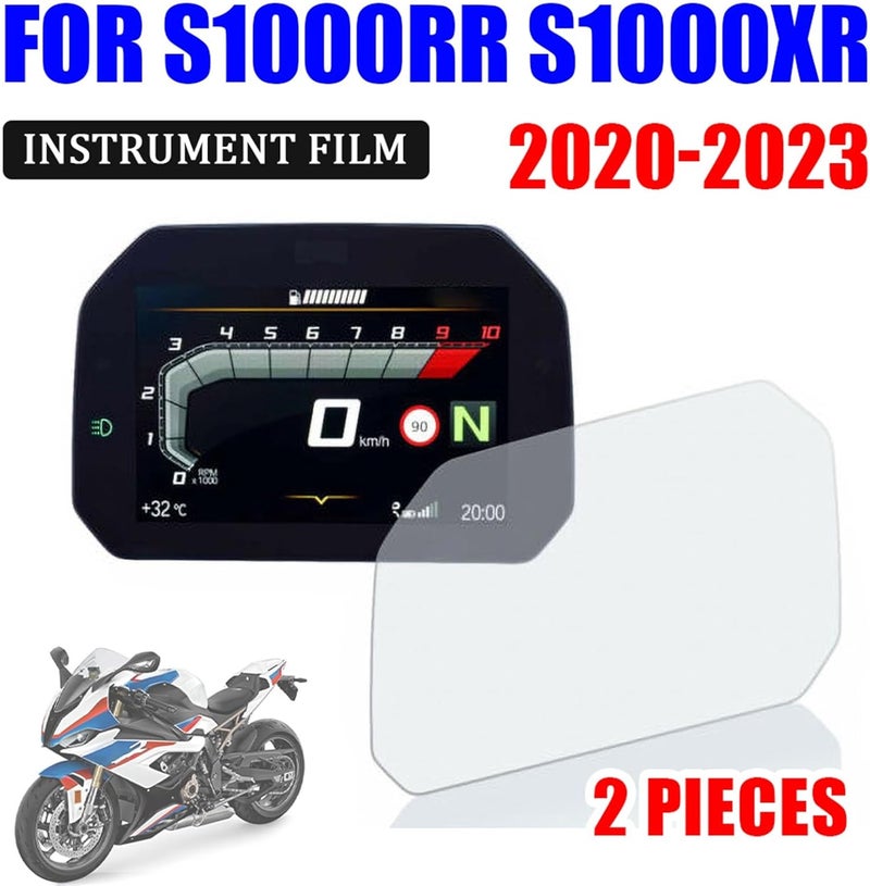Yurefax Motorcycle Dashboard Screen Protector for S1000RR and S1000XR - Image 2