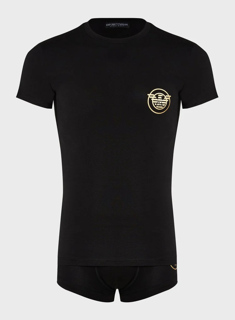 EMPORIO ARMANI Set Of T-Shirt And Trunk