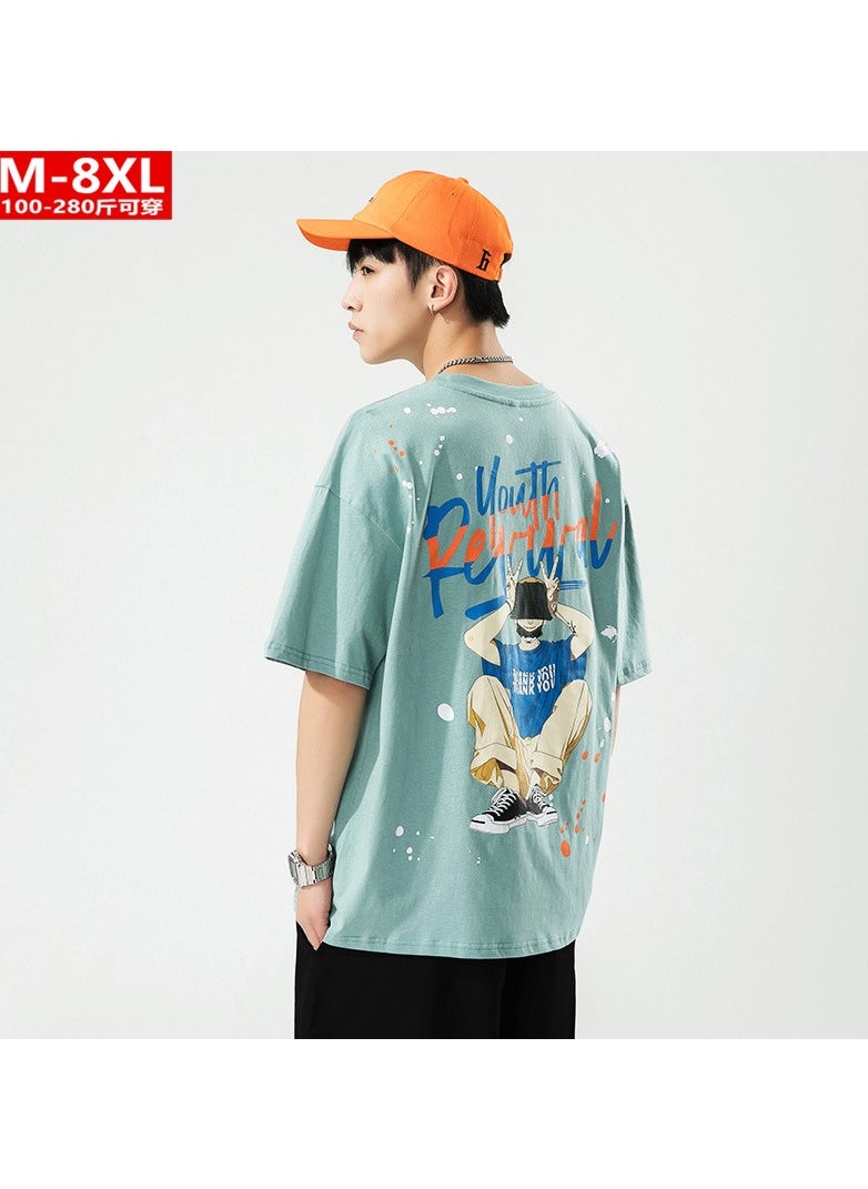 KUYING New ONE PIECE Cartoon Print T-shirt 