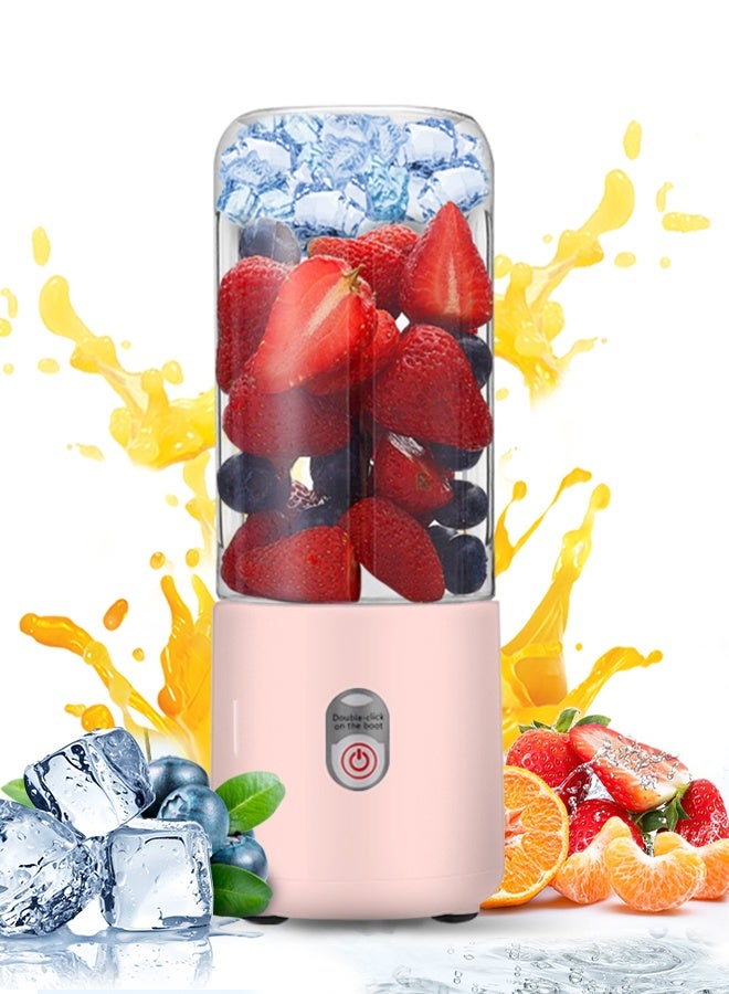 SUCITY Electric Blender-Blender Juicer Cup-Type-C Rechargeable-Mini Handheld Blender with 6 Blades-Mixer for Fruit Shakes and Smoothies-Portable Juicer for Home Outdoor Personal - Image 1