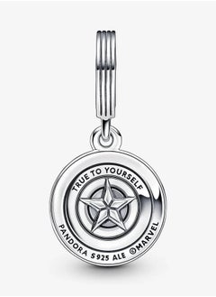 PANDORA Marvel The Avengers Captain America Shield Dangle Charm  - Image 5