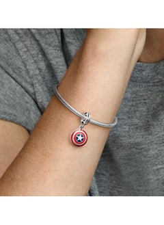 PANDORA Marvel The Avengers Captain America Shield Dangle Charm  - Image 2