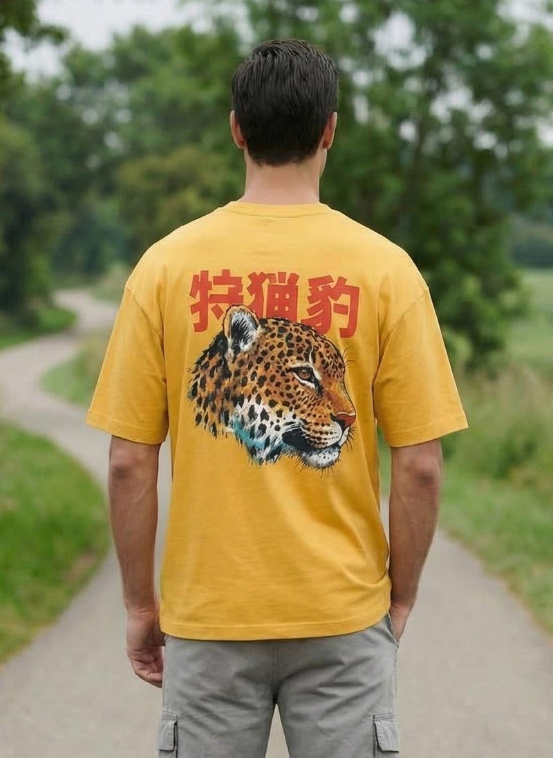 NOBERO Men Oversized Graphic Printed T-shirt - Image 5