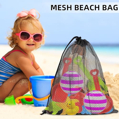 WSBArt 10PCS Durable Delicate Laundry Bag Multicolor Nylon Mesh Bag Small Gym Travel Beach Storage Bag Locking Closure For College Gym Yoga Sport - Image 3
