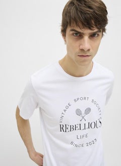 JJ Rebel Jrebgrant  Ss Crew Neck T-Shirt  - Image 3