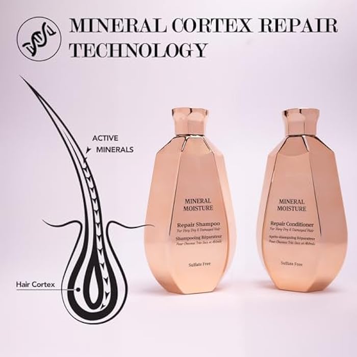 Saphira Shampoo & Conditioner Duo Set – Mineral Moisture Repair, Mineral DeFrizz, Mineral Rebalance, Divine Curls, Volume Boost & Healing Repair - Image 5