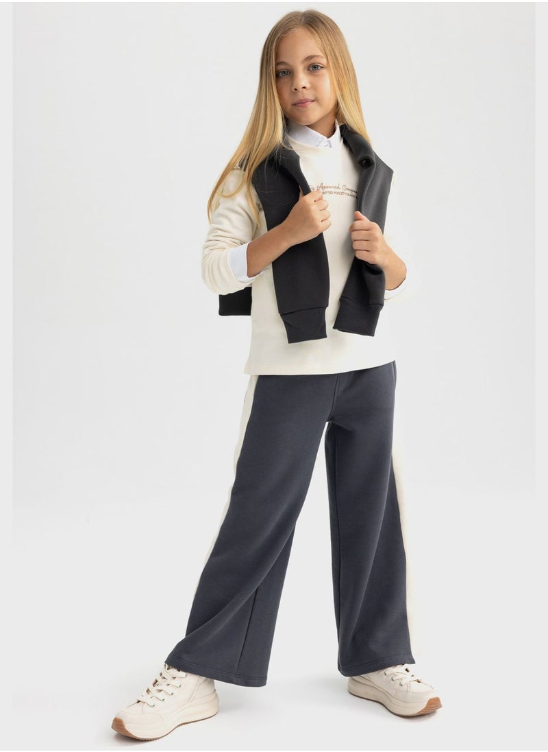 DeFacto - Kids Essential Flared Trousers - Image 1