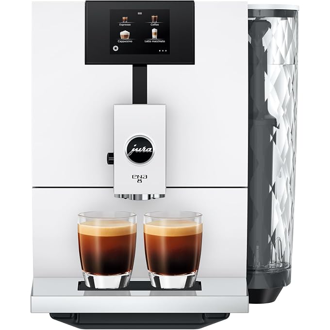 jura ENA 8 Touchscreen Full Nordic White #15495 - Image 1