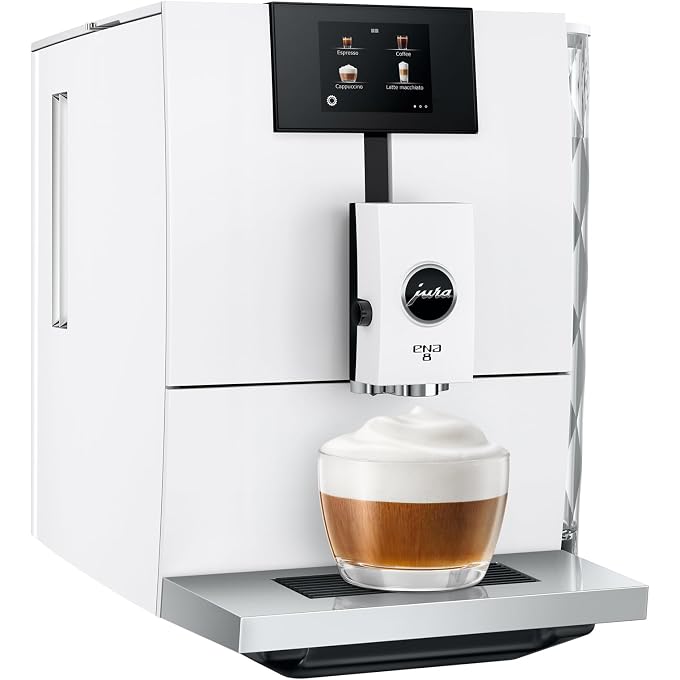 jura ENA 8 Touchscreen Full Nordic White #15495 - Image 2