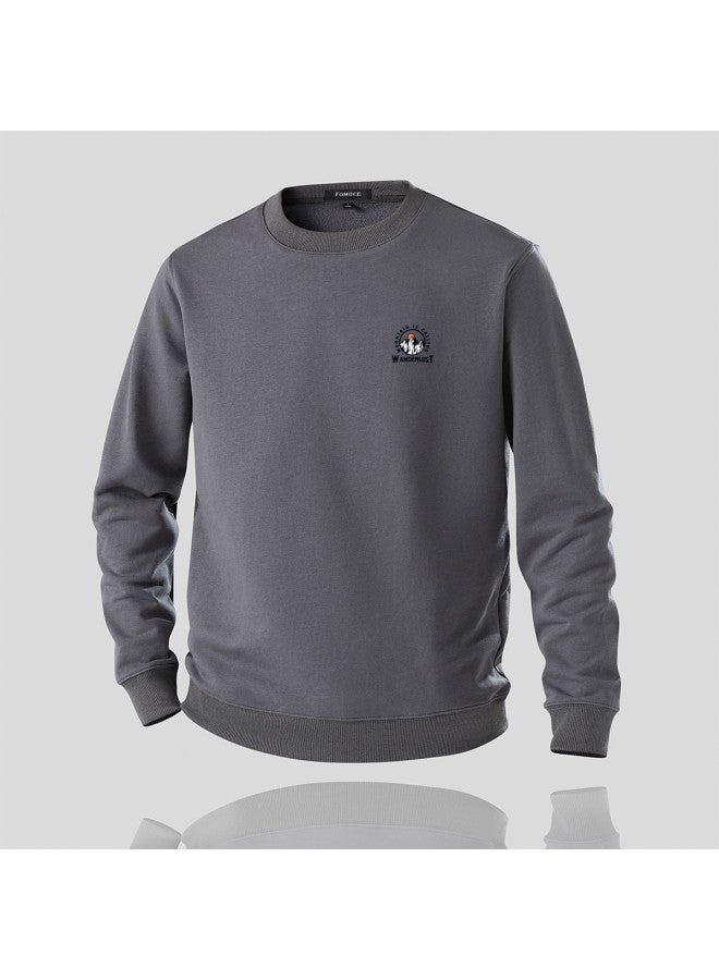 Fomoce men's Fleece Hoodie - Comfortable & Warm Knitted Long Sleeve Pullover For Casual Wear - Image 4