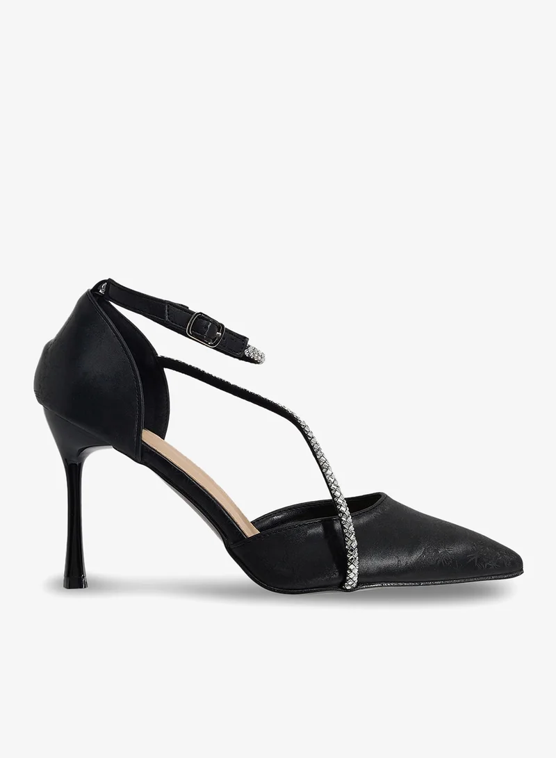 ELLA Diamante Heeled Pump