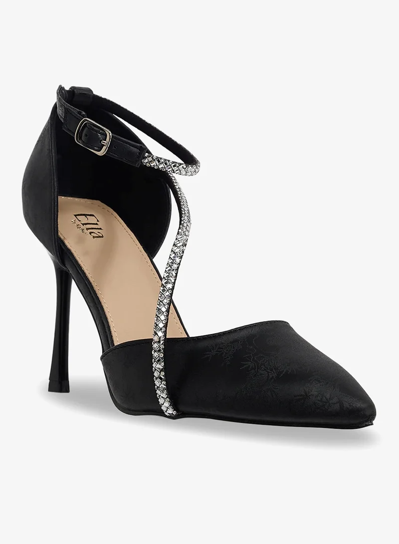 ELLA Diamante Heeled Pump