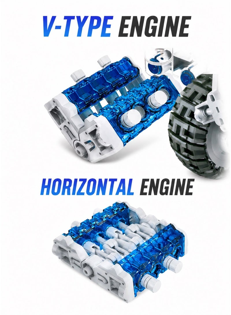 Pro'skit Pro’sKit GE-752 Salt Water Fuel Cell 4x4 Engine Car Kit – DIY STEM Water-Powered Car for Kids (No Batteries) - Image 4