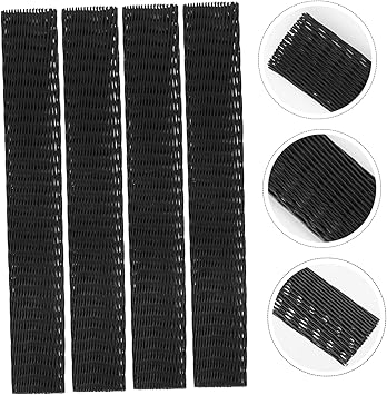 minkissy minkissy 50pcs Makeup Brush Protector Reusable Makeup Brushes Sleeves Cosmetic Brushes for Paint Kits Brush Foundation Black - Image 2