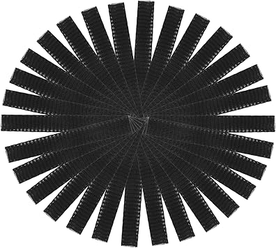 minkissy minkissy 50pcs Makeup Brush Protector Reusable Makeup Brushes Sleeves Cosmetic Brushes for Paint Kits Brush Foundation Black - Image 1