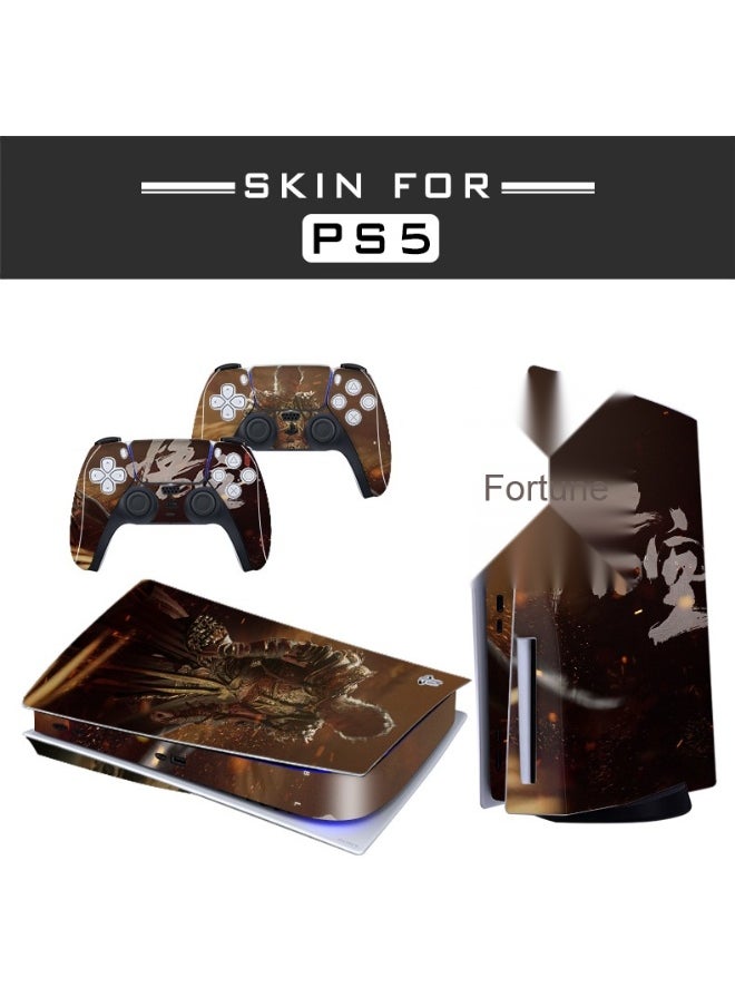 Generic Black Myth: Wukong PS5 Disc Edition Digital Game Console Sticker Protection Film 
